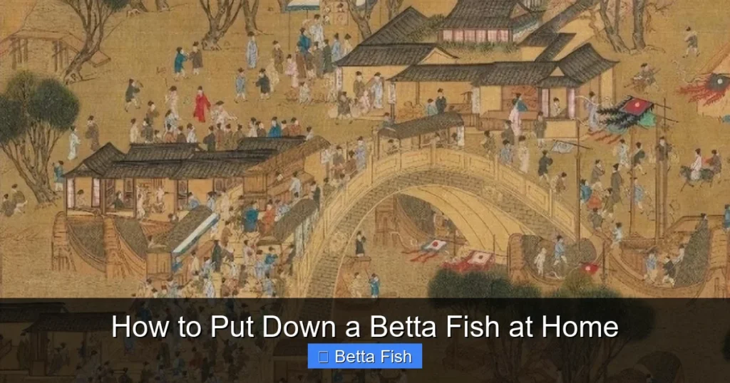 How to Put Down a Betta Fish at Home