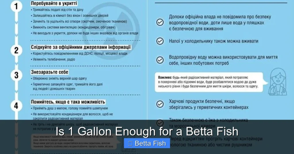 Is 1 Gallon Enough for a Betta Fish