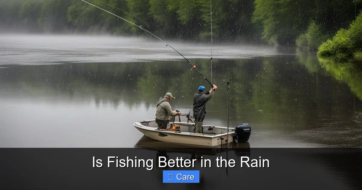 Is Fishing Better in the Rain