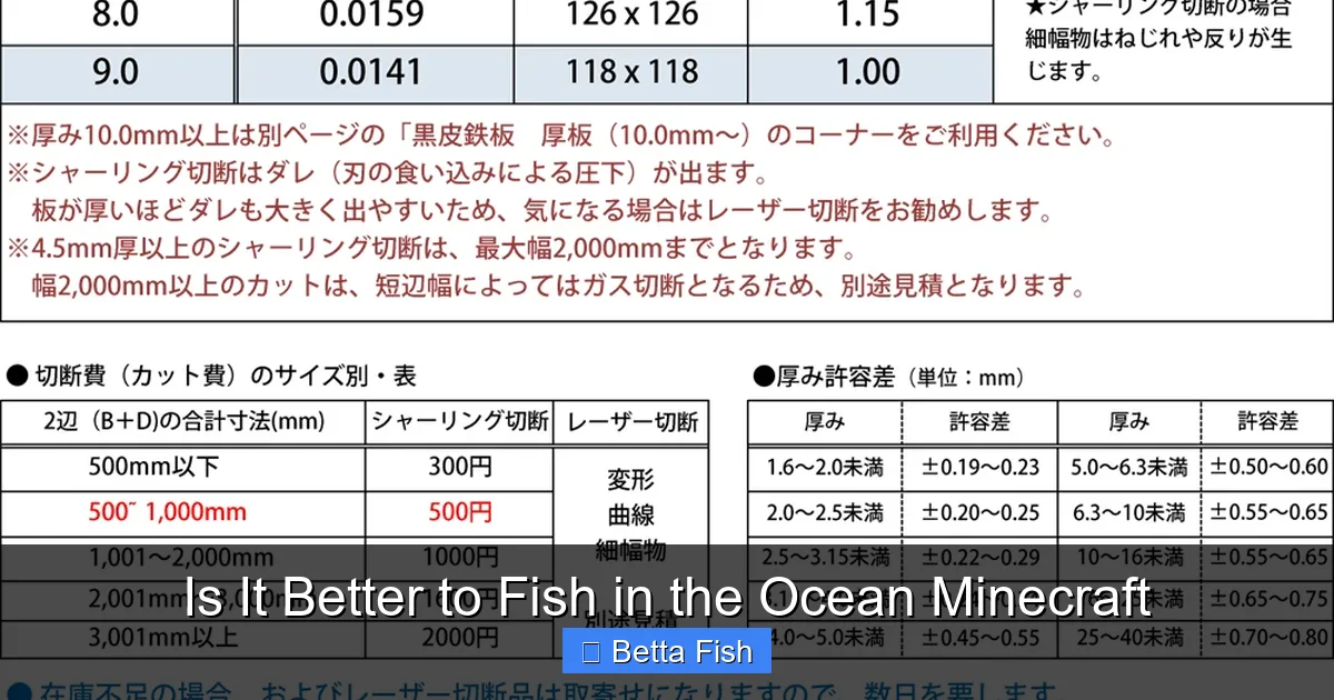 Is It Better to Fish in the Ocean Minecraft