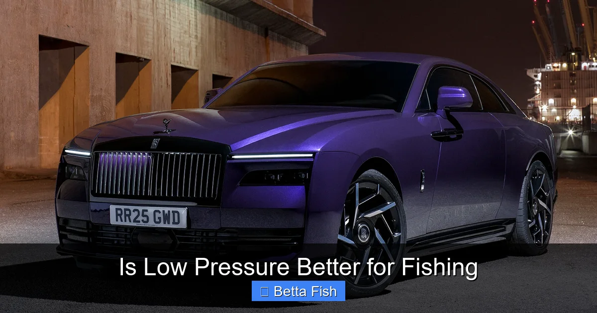 Is Low Pressure Better for Fishing