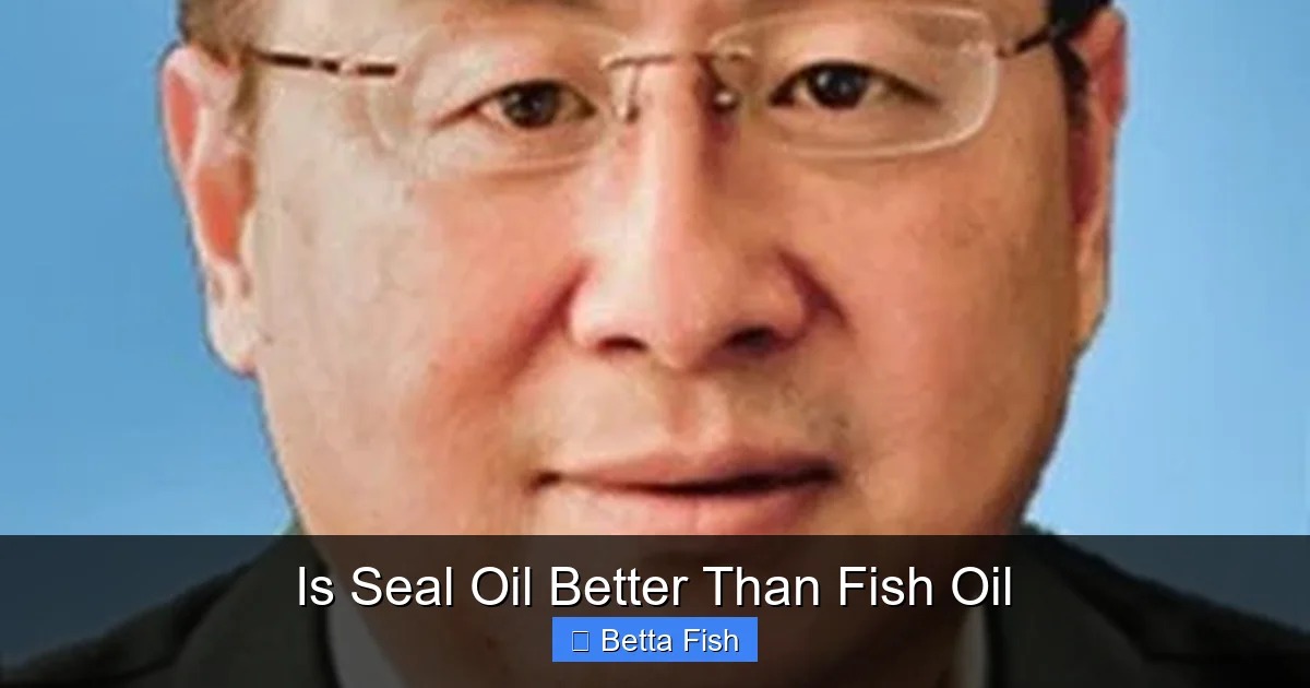Is Seal Oil Better Than Fish Oil