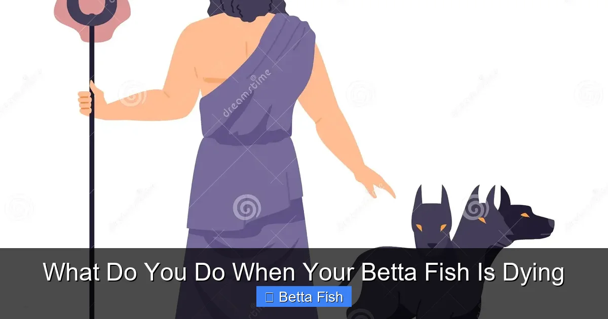 What Do You Do When Your Betta Fish Is Dying