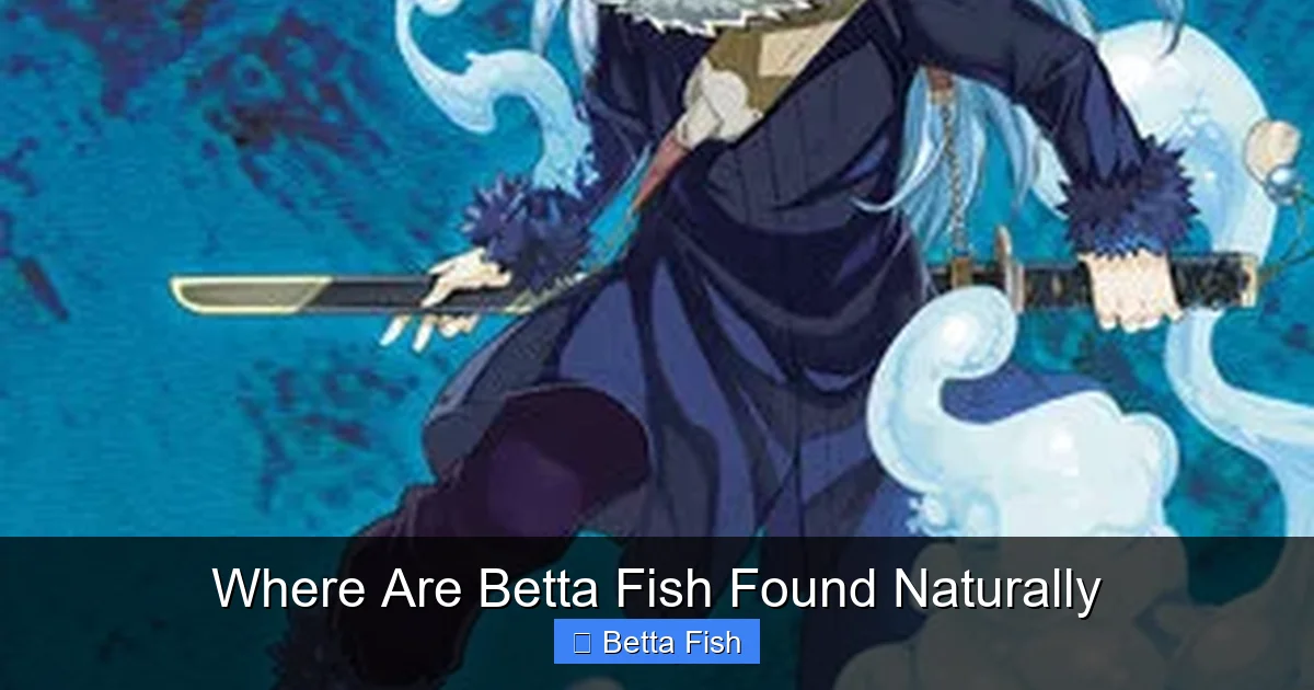 Where Are Betta Fish Found Naturally