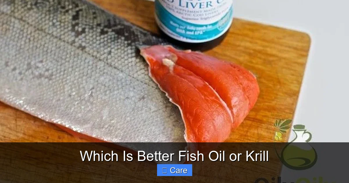Which Is Better Fish Oil or Krill