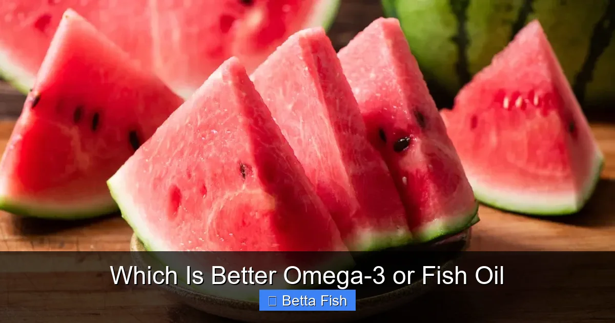 Which Is Better Omega-3 or Fish Oil