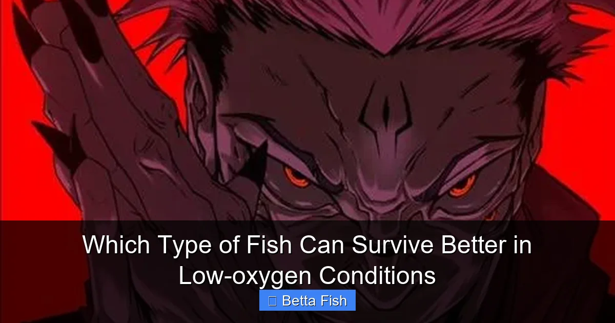 Which Type of Fish Can Survive Better in Low-oxygen Conditions