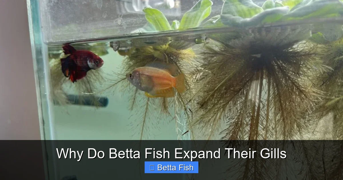 Why Do Betta Fish Expand Their Gills