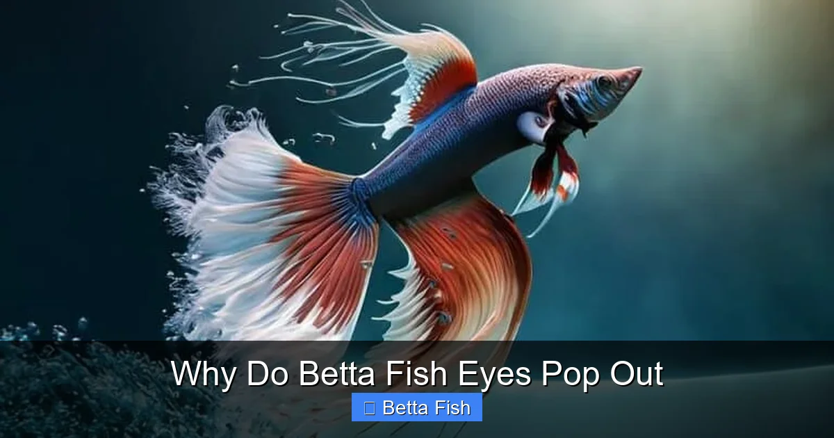 Why Do Betta Fish Eyes Pop Out