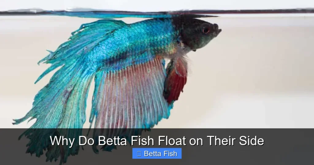 Why Do Betta Fish Float on Their Side