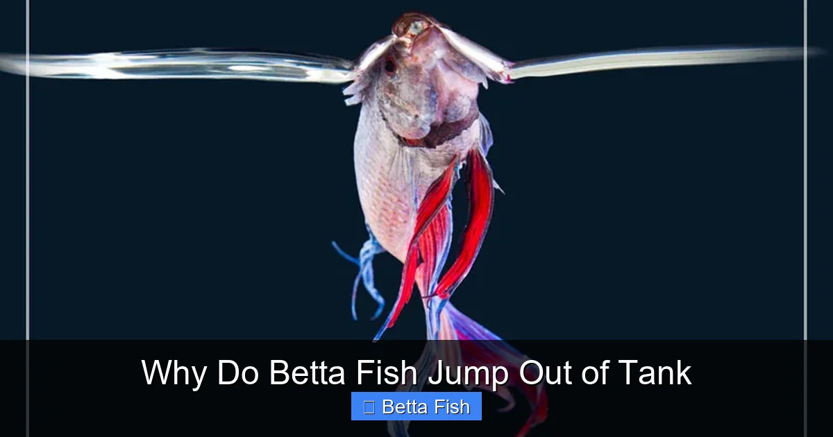 Why Do Betta Fish Jump Out of Tank