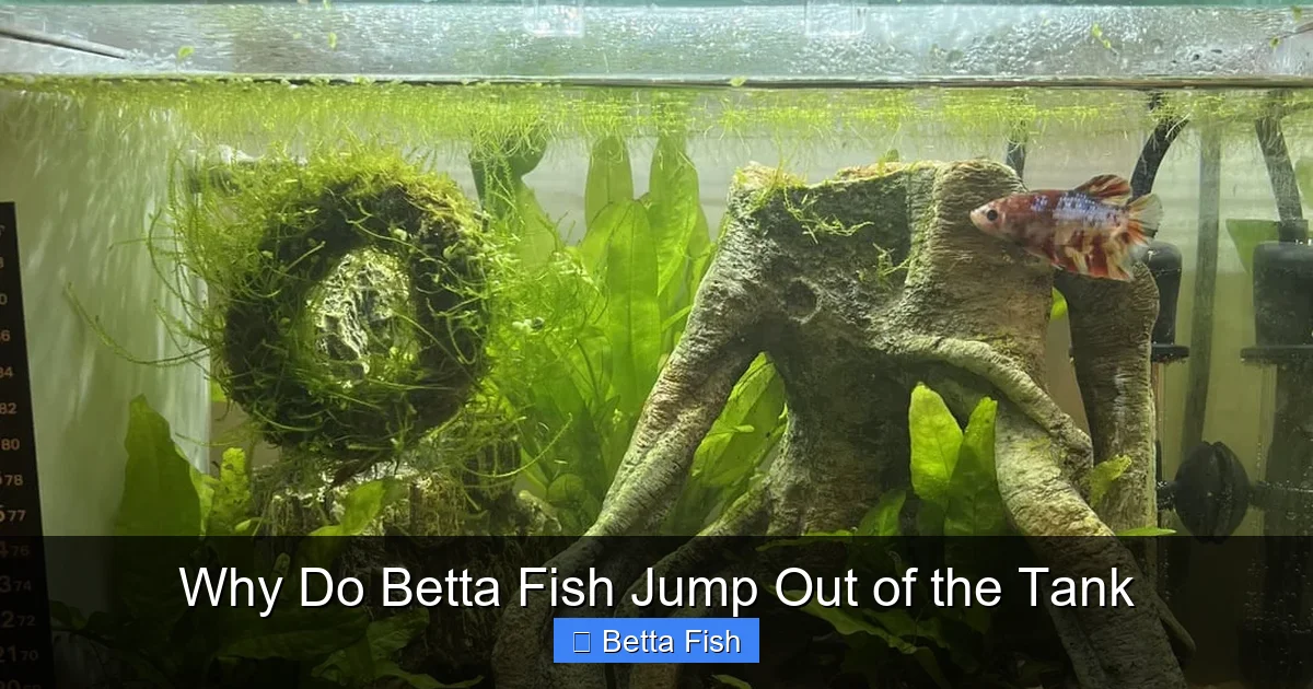 Why Do Betta Fish Jump Out of the Tank