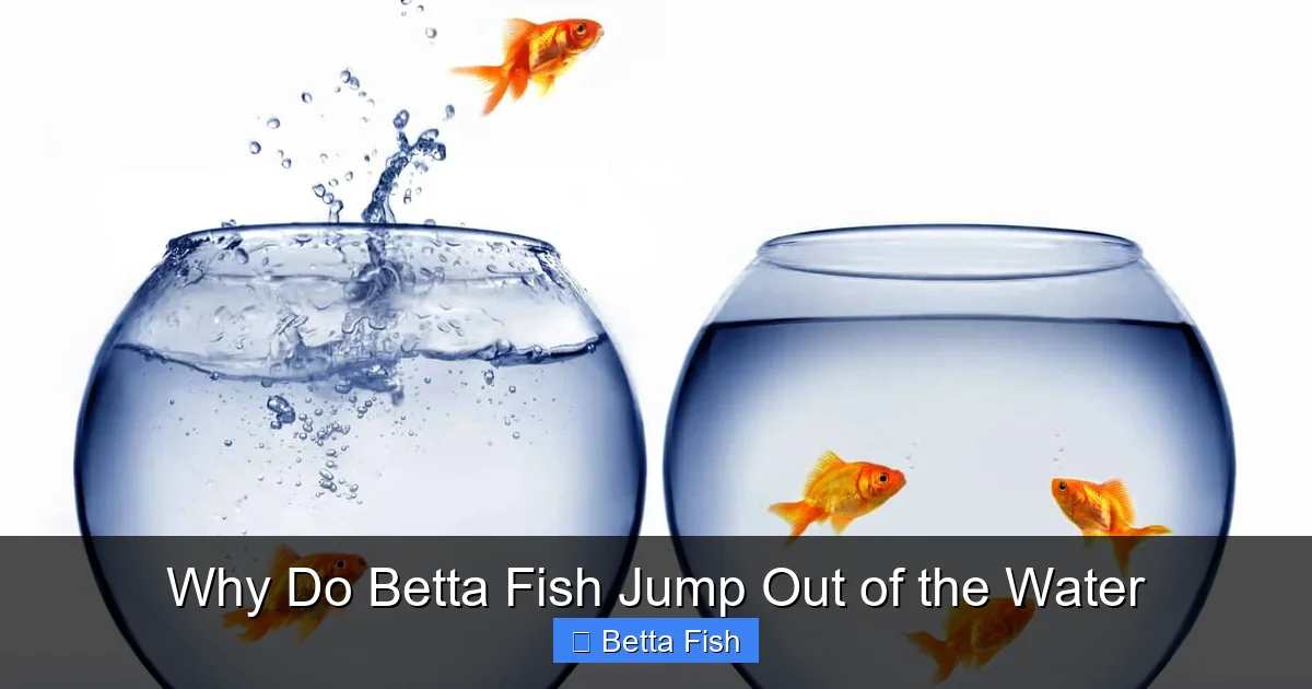 Why Do Betta Fish Jump Out of the Water