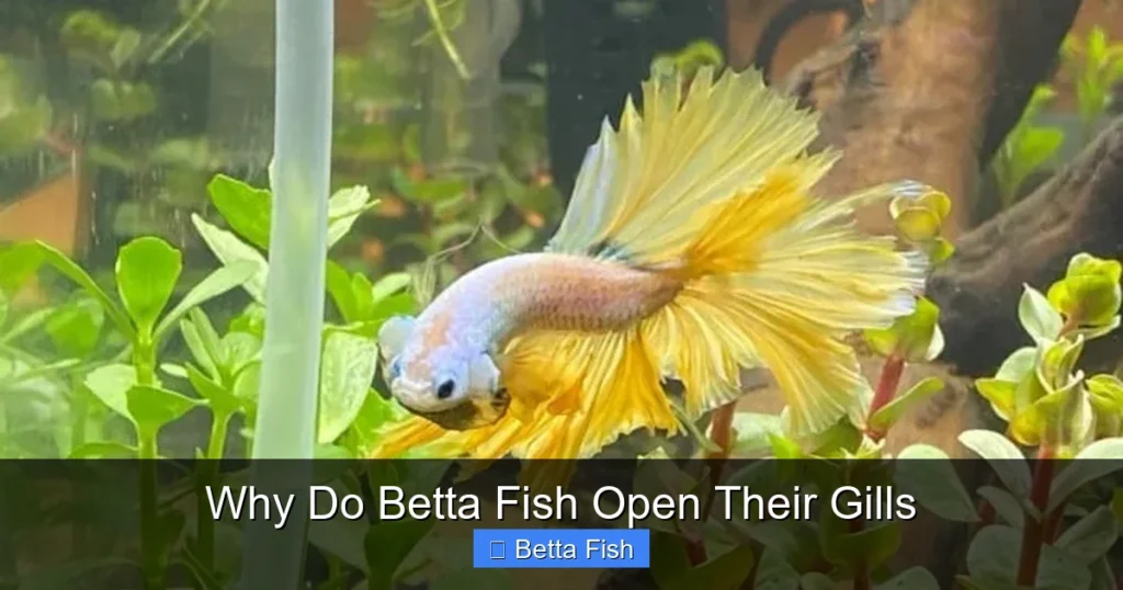 Why Do Betta Fish Open Their Gills