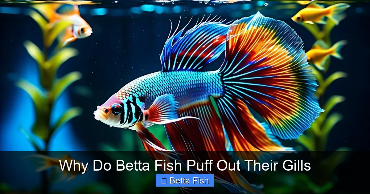 Why Do Betta Fish Puff Out Their Gills