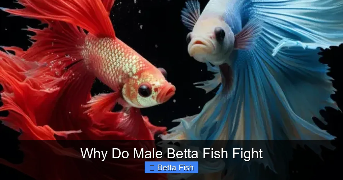 Why Do Male Betta Fish Fight