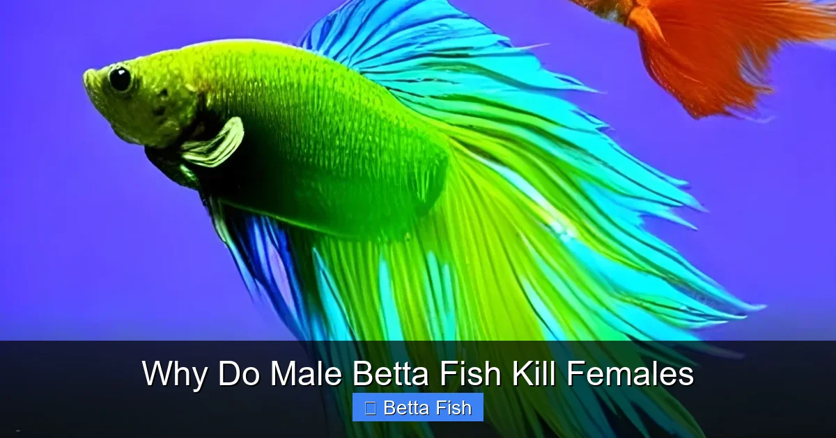 Why Do Male Betta Fish Kill Females