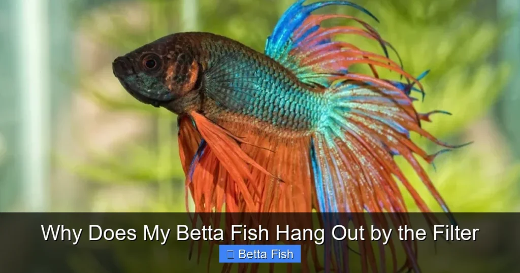 Why Does My Betta Fish Hang Out by the Filter