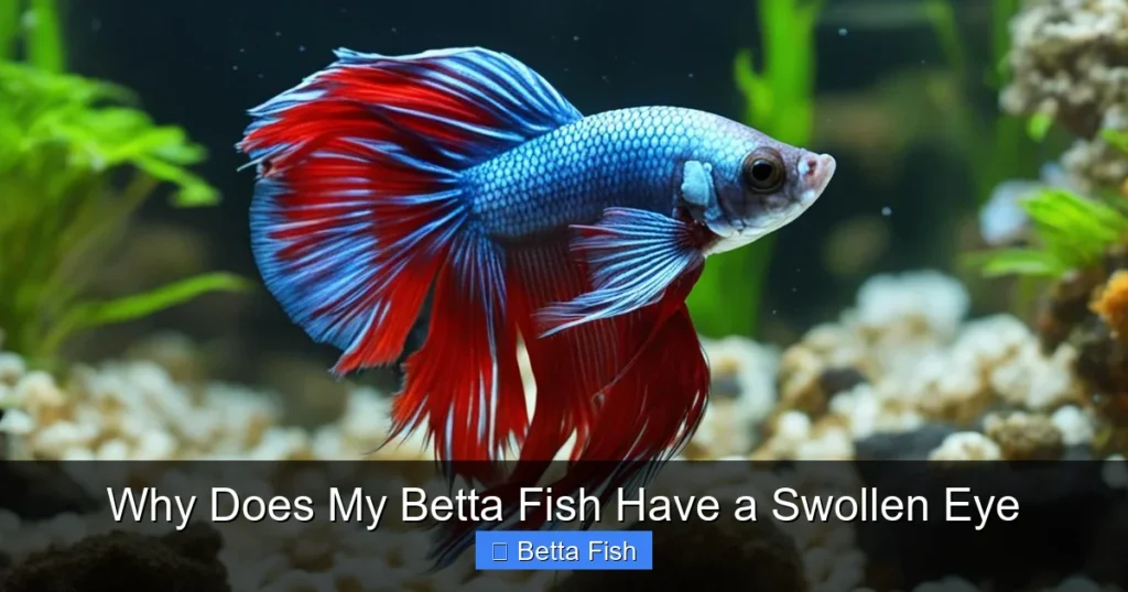 Why Does My Betta Fish Have a Swollen Eye