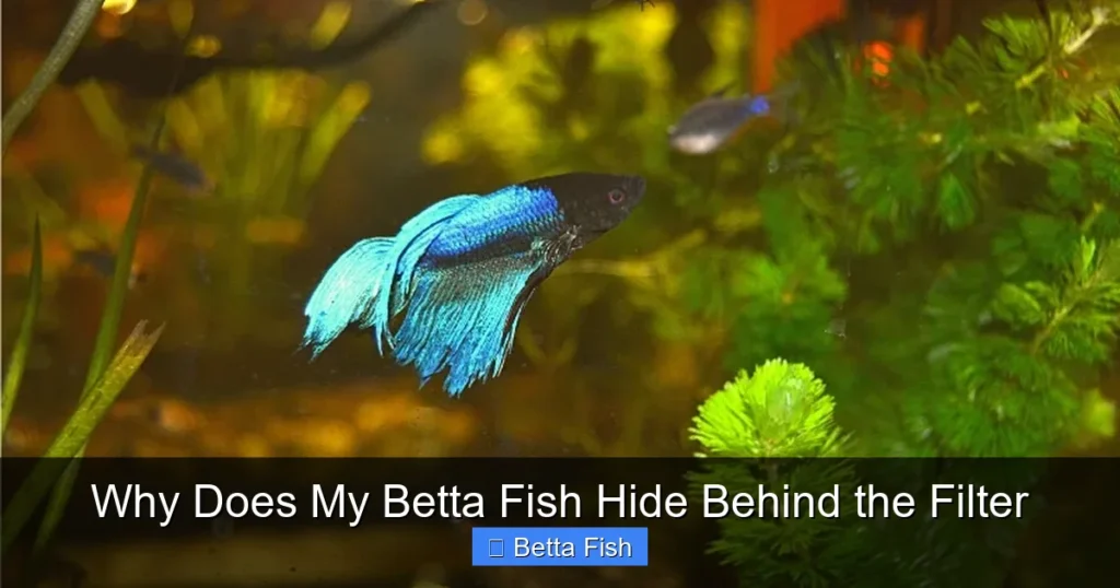 Why Does My Betta Fish Hide Behind the Filter