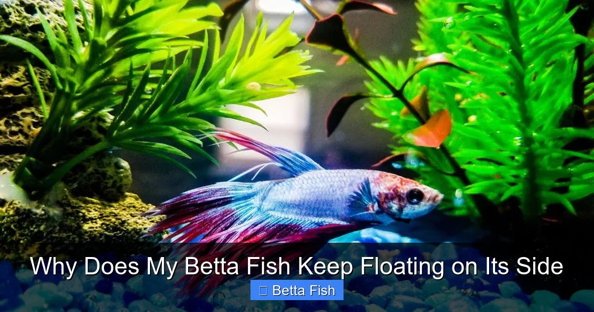 Why Does My Betta Fish Keep Floating on Its Side