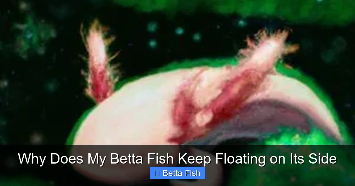 Why Does My Betta Fish Keep Floating on Its Side