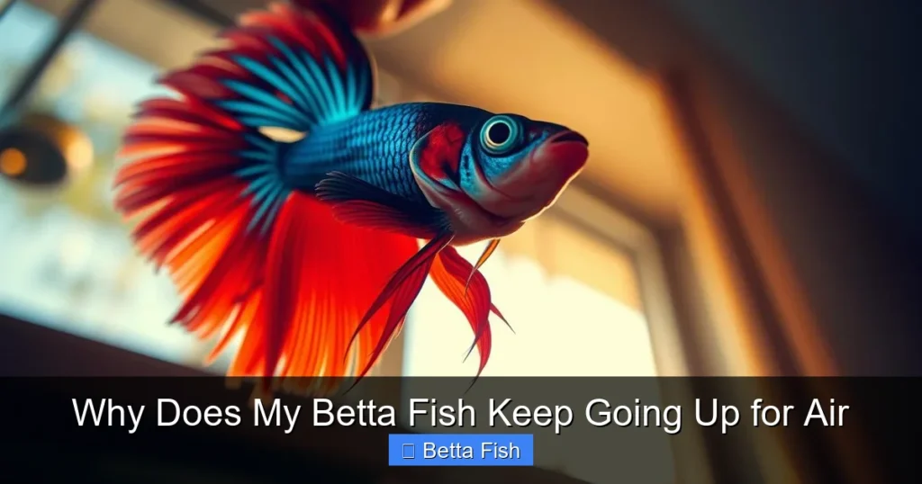 Why Does My Betta Fish Keep Going Up for Air