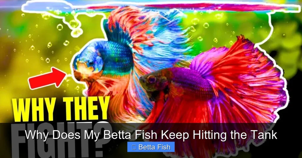 Why Does My Betta Fish Keep Hitting the Tank