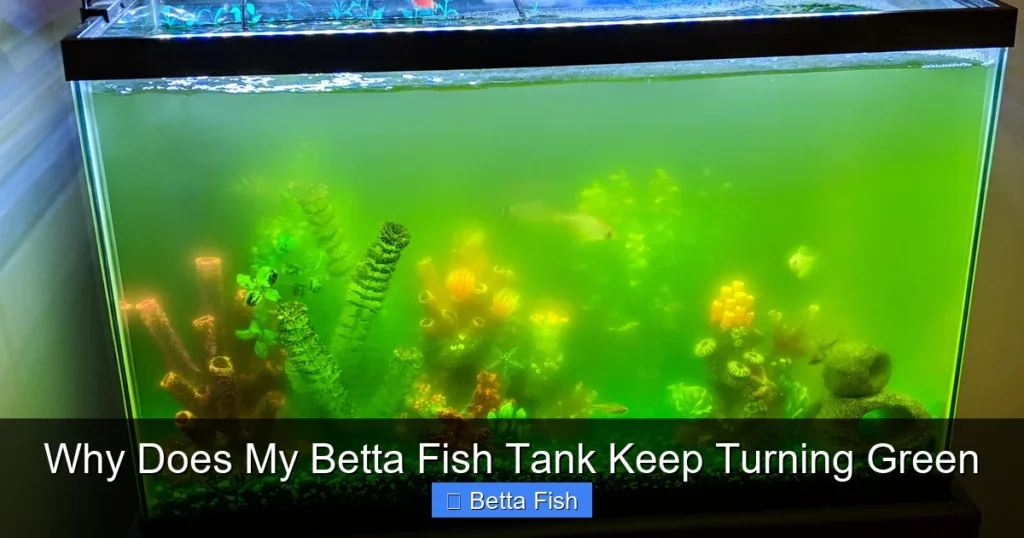 Why Does My Betta Fish Tank Keep Turning Green