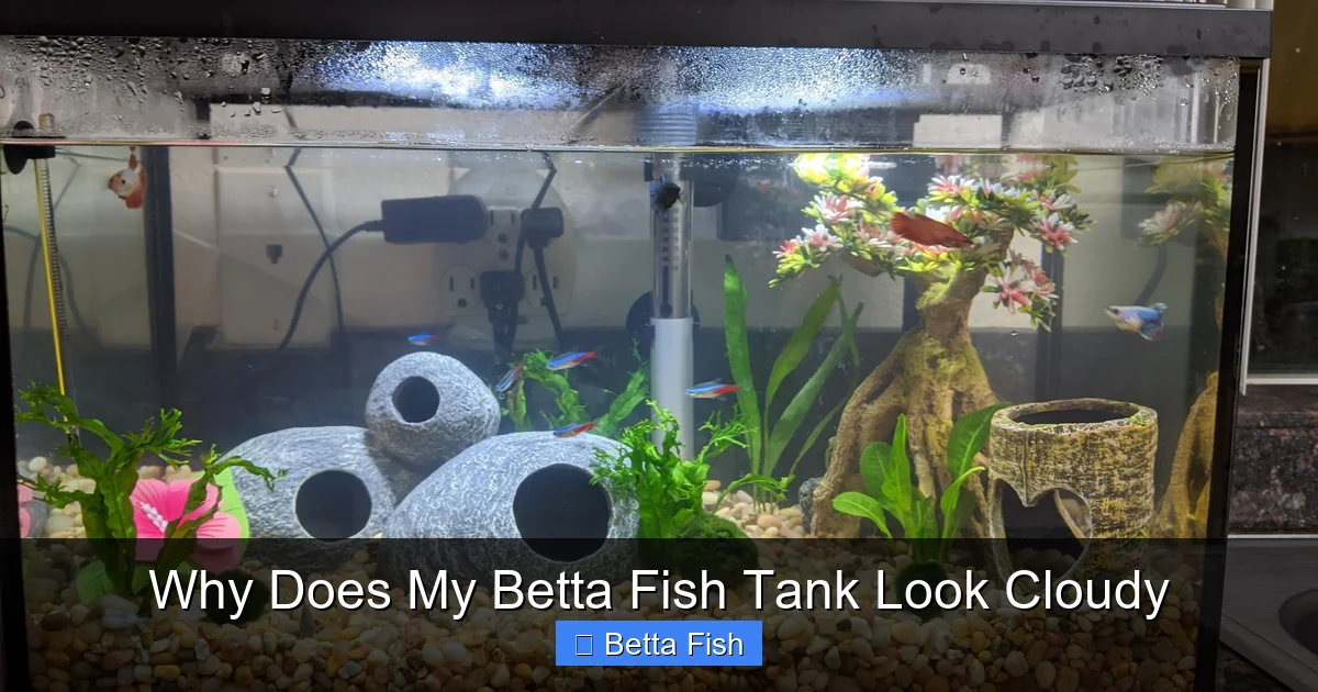 Why Does My Betta Fish Tank Look Cloudy