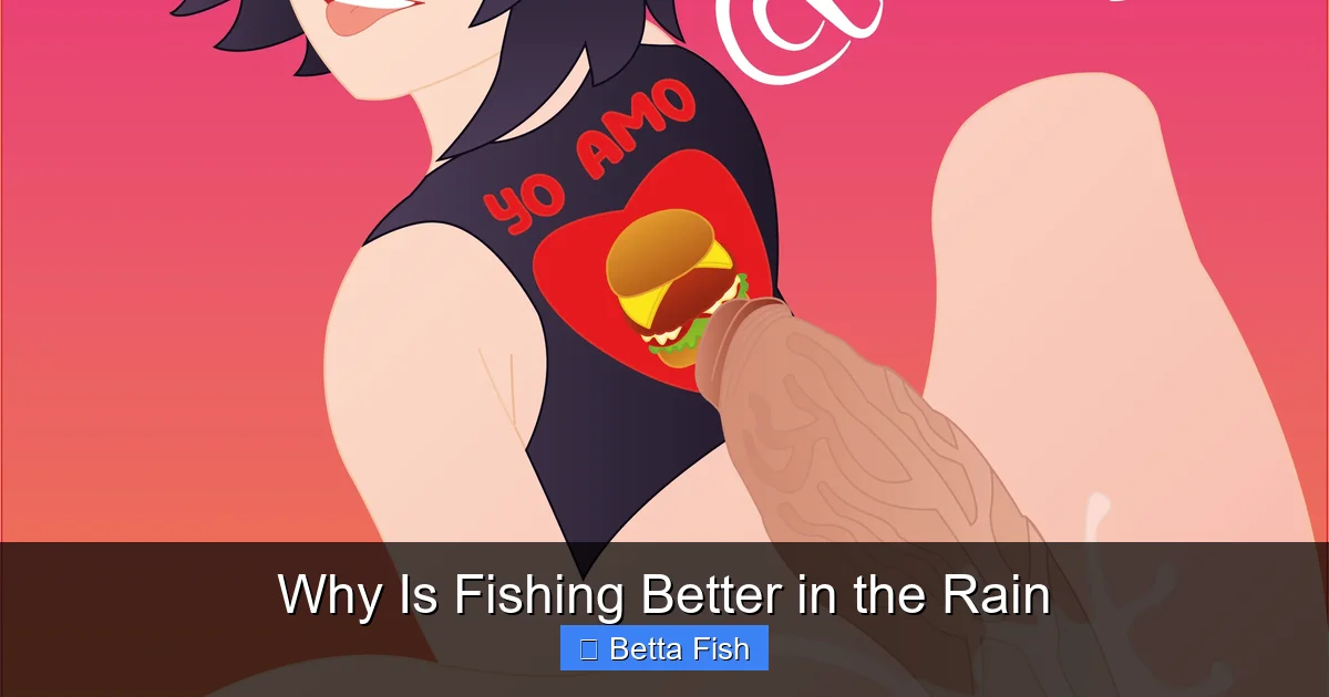 Why Is Fishing Better in the Rain