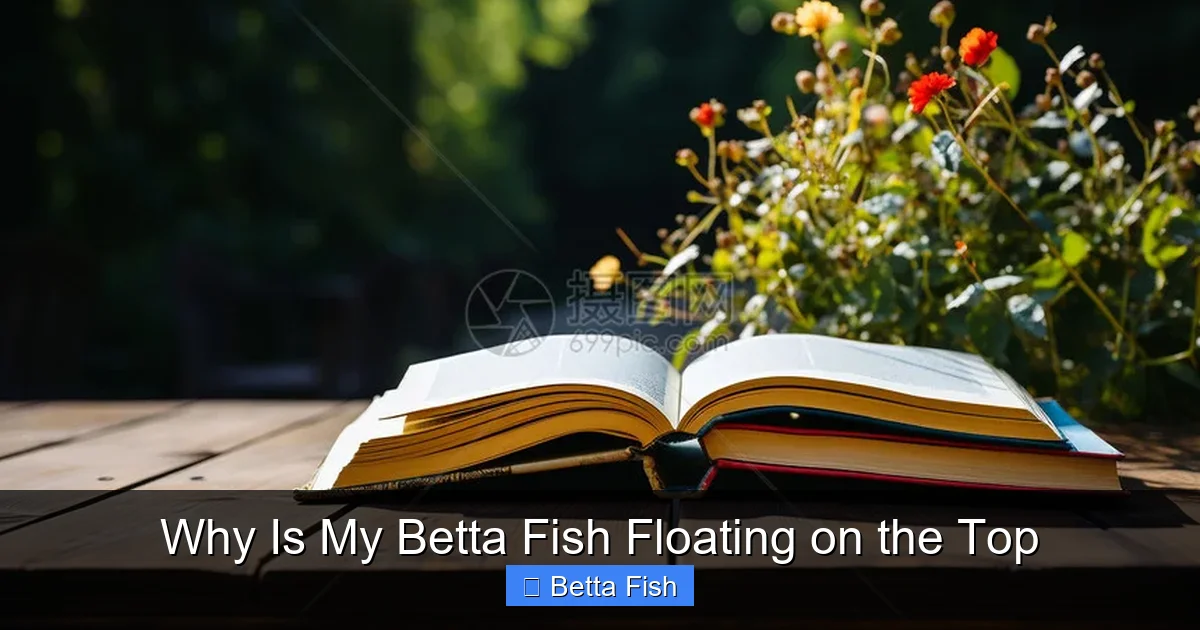 Why Is My Betta Fish Floating on the Top