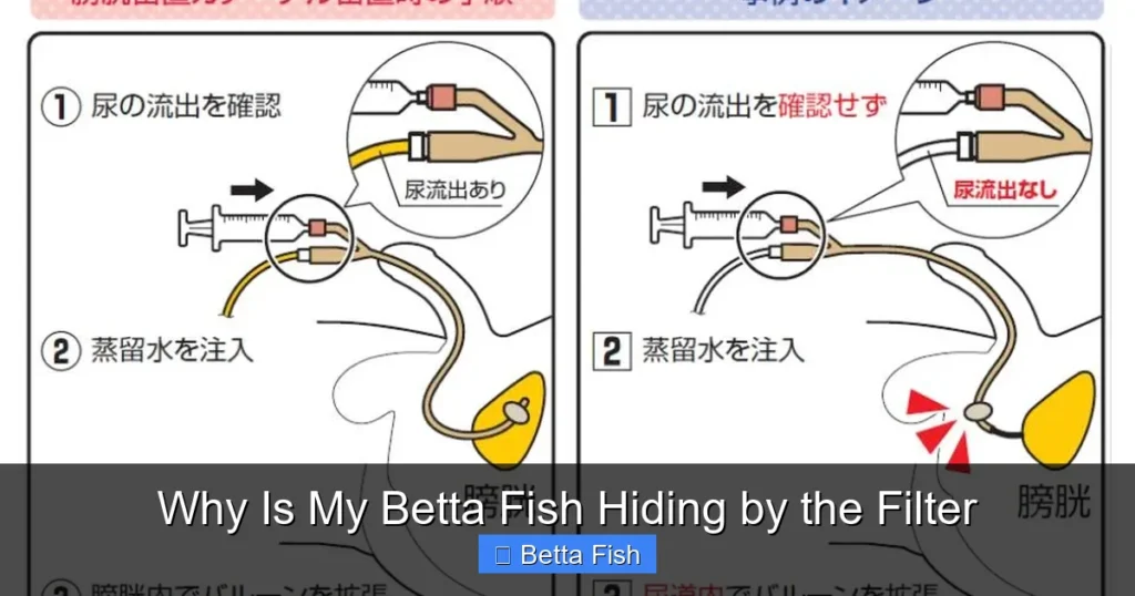 Why Is My Betta Fish Hiding by the Filter