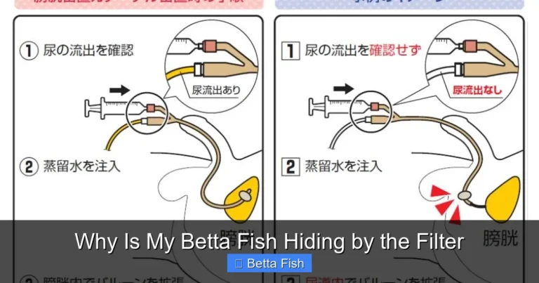 Why Is My Betta Fish Hiding by the Filter