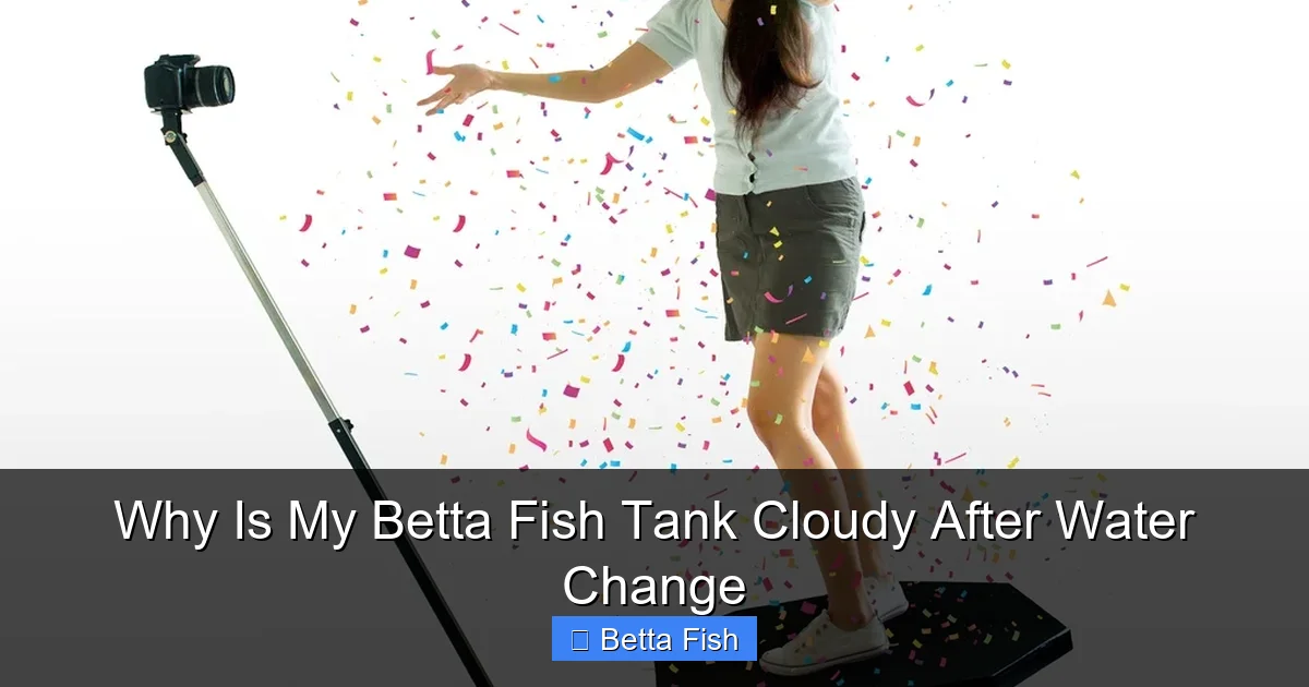 Why Is My Betta Fish Tank Cloudy After Water Change