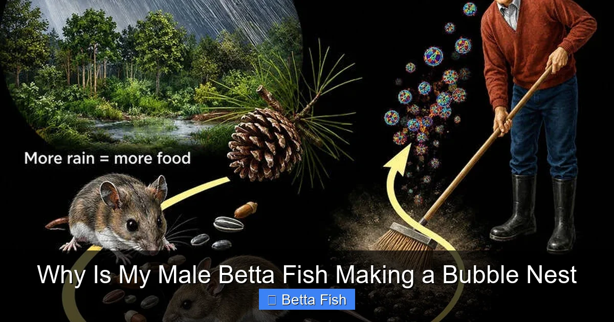 Why Is My Male Betta Fish Making a Bubble Nest