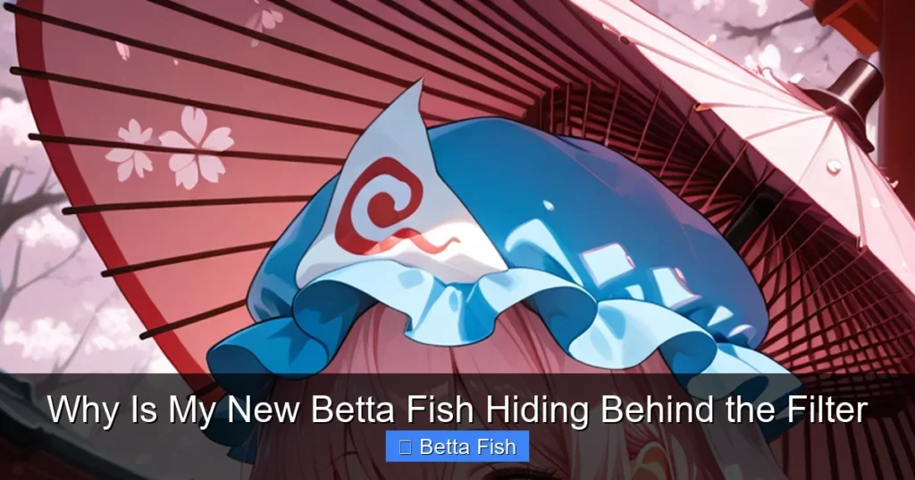 Why Is My New Betta Fish Hiding Behind the Filter