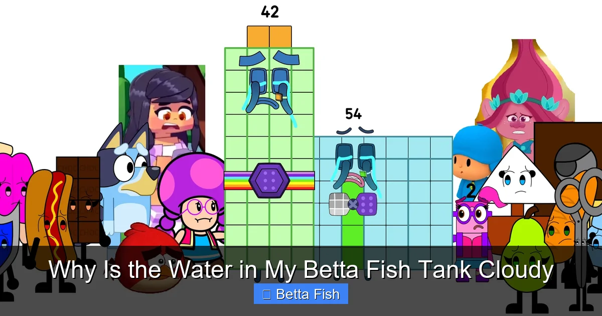 Why Is the Water in My Betta Fish Tank Cloudy