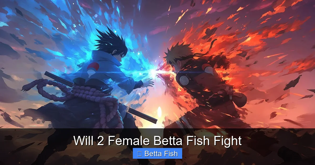 Will 2 Female Betta Fish Fight