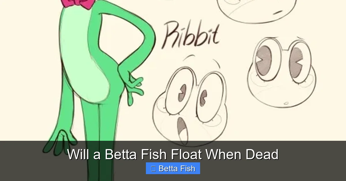 Will a Betta Fish Float When Dead