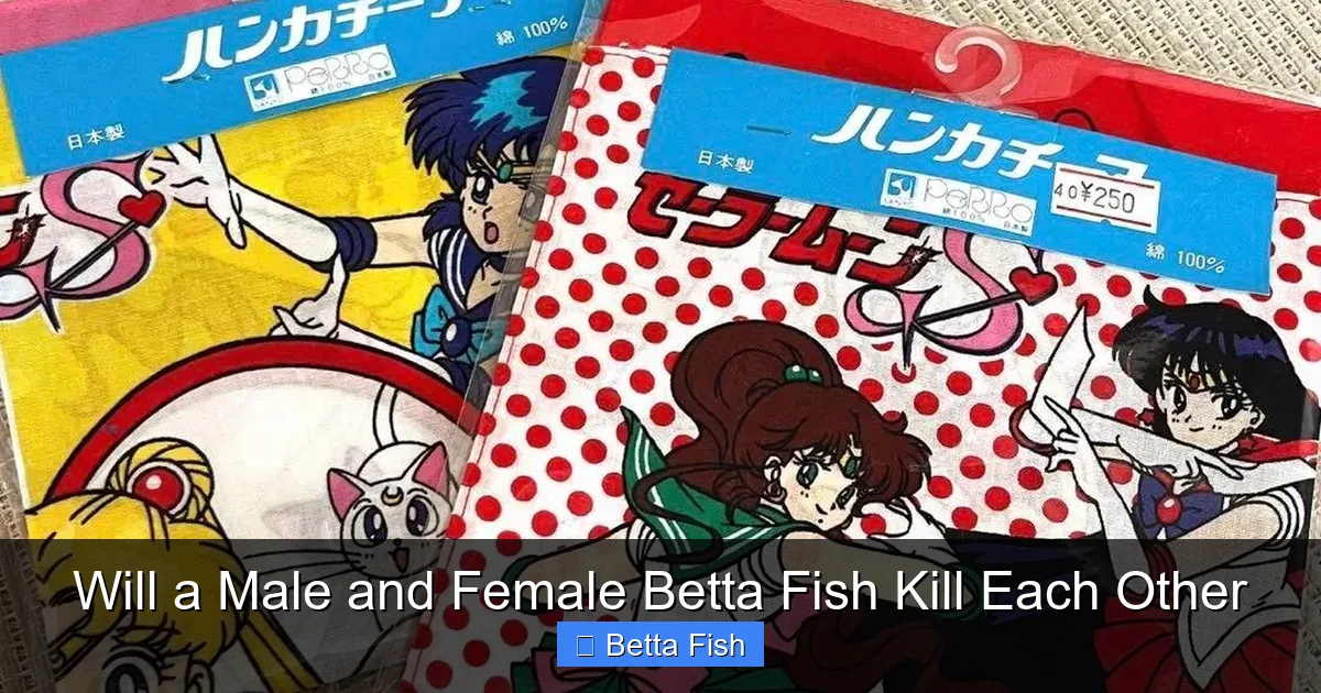 Will a Male and Female Betta Fish Kill Each Other