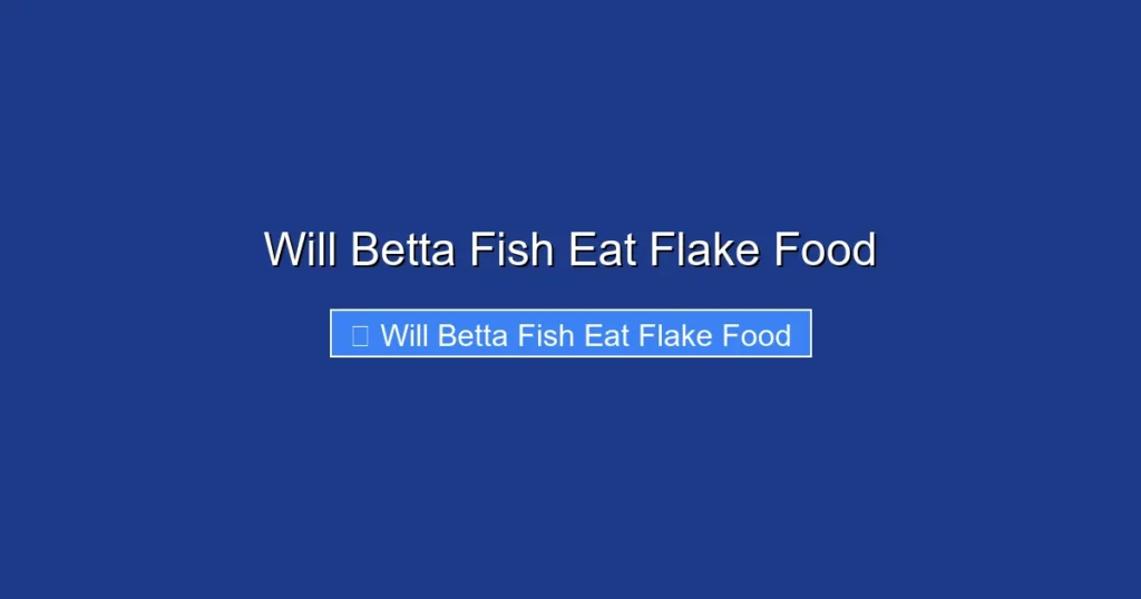 Will Betta Fish Eat Flake Food