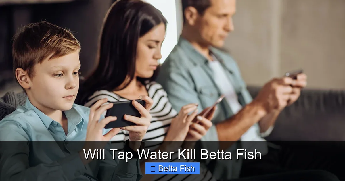 Will Tap Water Kill Betta Fish