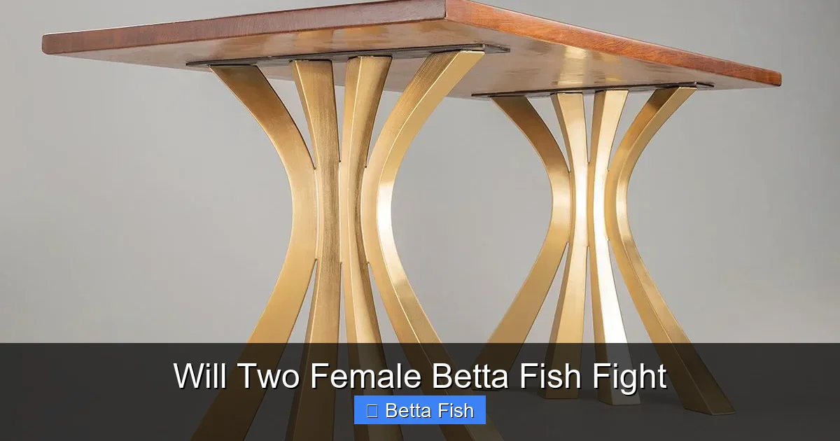 Will Two Female Betta Fish Fight