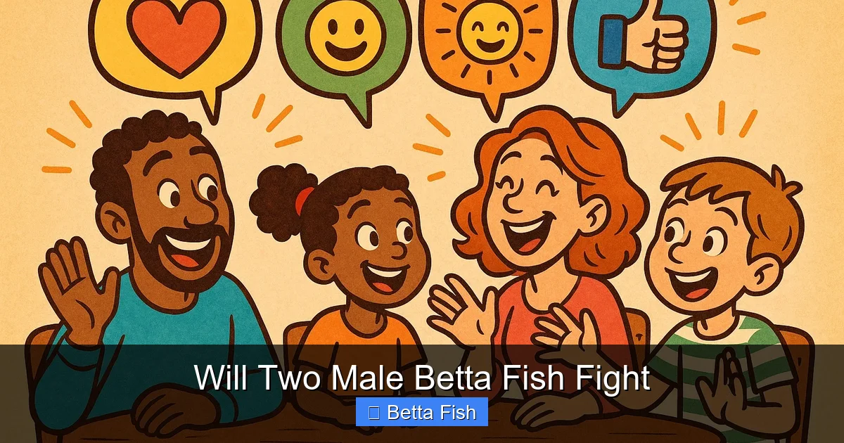Will Two Male Betta Fish Fight