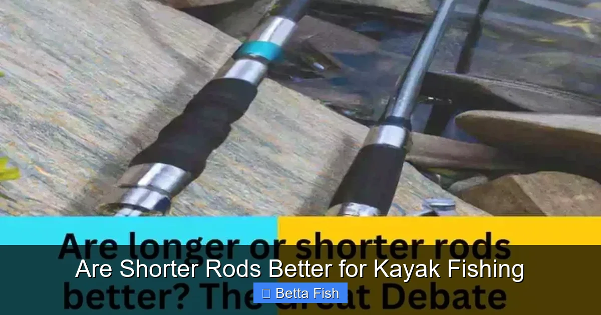 Are Shorter Rods Better for Kayak Fishing