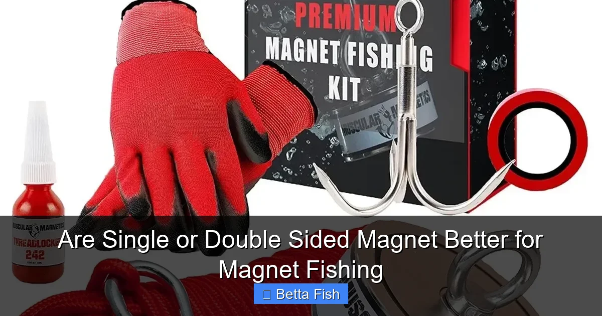 Are Single or Double Sided Magnet Better for Magnet Fishing
