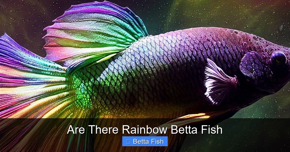 Are There Rainbow Betta Fish