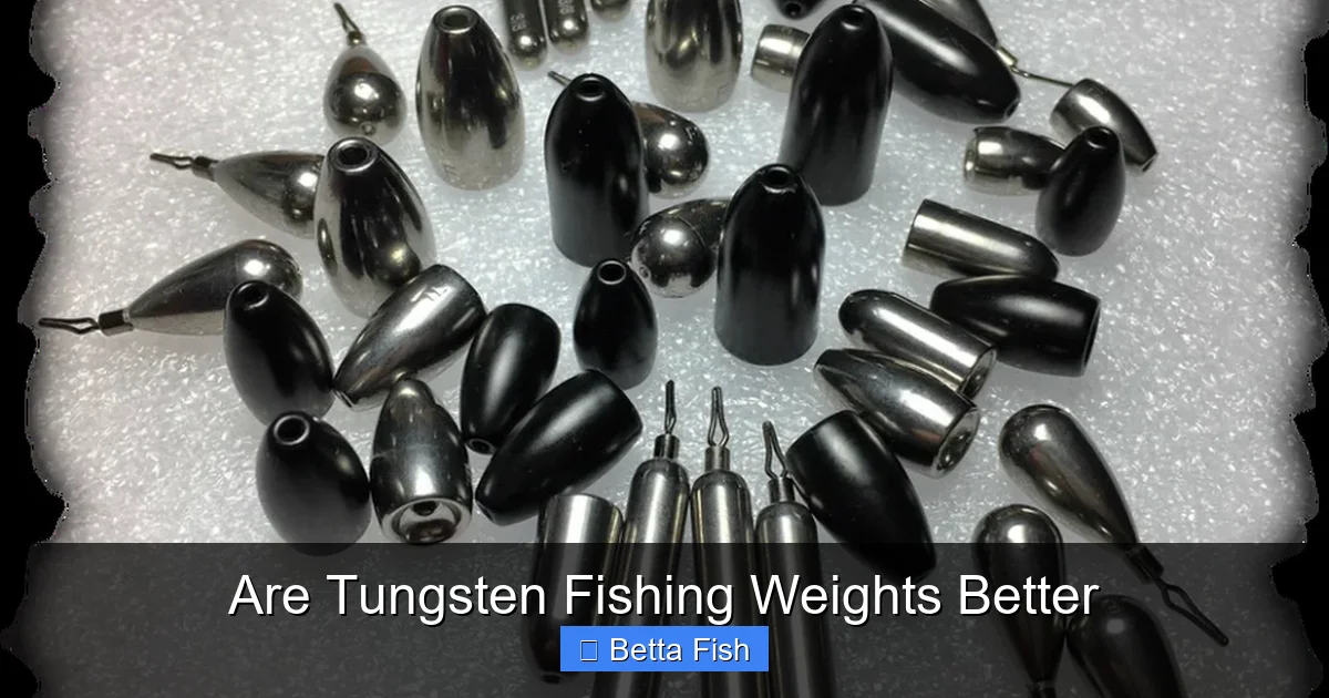 Are Tungsten Fishing Weights Better