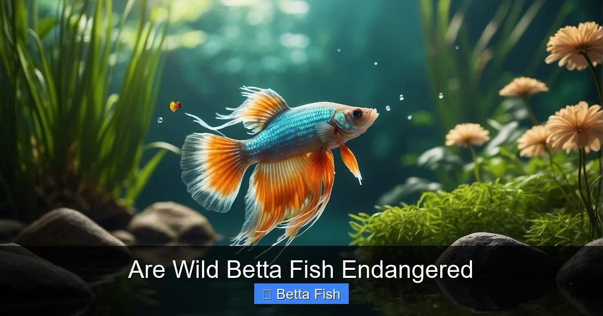 Are Wild Betta Fish Endangered